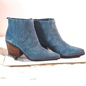 Sam Edelman ⚜️ Winona ⚜️ Quality Suede Western Designer Boot 10  💎